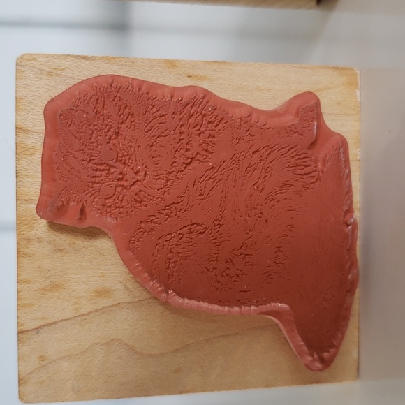 2 Cat Stamps Cat Stamps for Crafts Cat Stamp - Picture 7 of 12